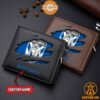 Nrl Canterbury Bankstown Bulldogs Personalized Leather Wallet Loving Click