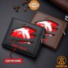 Nrl Dolphins Personalized Leather Wallet Good One Dear