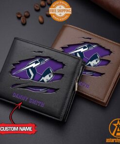 NRL Melbourne Storm personalized Leather Wallet