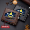 Nrl North Queensland Cowboys Personalized Leather Wallet .jpg