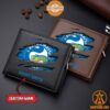 Nrl Parramatta Eels Personalized Leather Wallet Rocking Picture