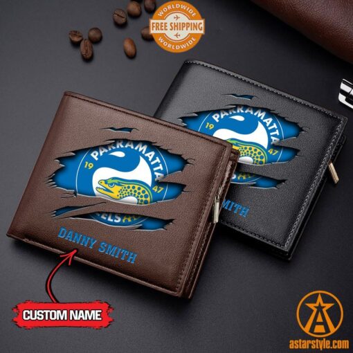 NRL Parramatta Eels personalized Leather Wallet