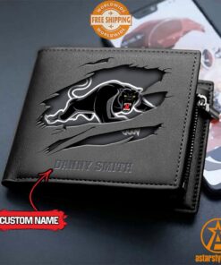 NRL Penrith Panthers personalized Leather Wallet