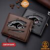 Nrl Penrith Panthers Personalized Leather Wallet Elegant Picture.