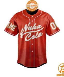 Nuka-Cola Fallout CUSTOM Baseball Jersey