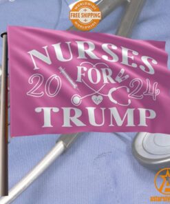 Nurses For Trump Flag