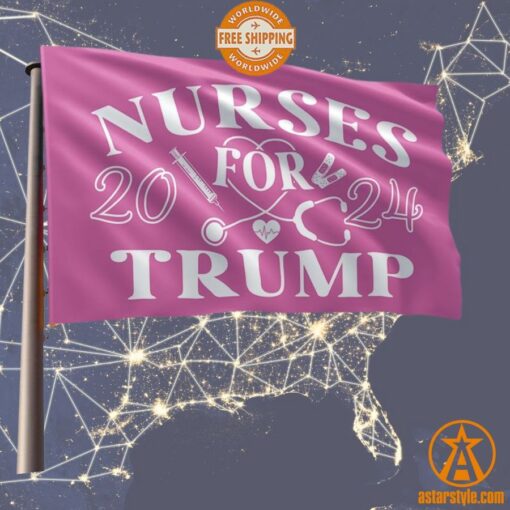 Nurses For Trump Flag