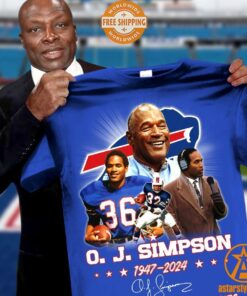 Oj Simpson Buffalo Bills Thank You For The Memories Shirt