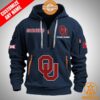 Oklahoma Sooners Personalized Half Zip Heavy Hoodie Best Couple On Earth