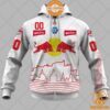 Personalized Ice Hockey League EC Red Bull Salzburg Home Jersey Style Hoodie