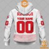 Personalized Ice Hockey League EC Red Bull Salzburg Home Jersey Style Hoodie