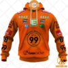 Personalized Ice Hockey League Graz 99ers Home Jersey Style Hoodie