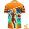 Personalized Son Goku Basketball Polo Shirt Beauty queen