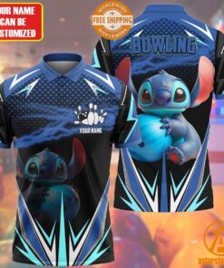 Personalized Stitch Bowling Polo Shirt