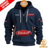 Peterbilt Personalized Half Zip Heavy Hoodie Good One Dear