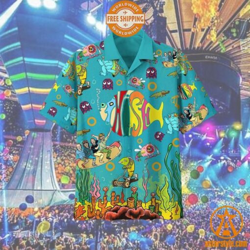 Phish Band Your Time Come Waste With Me Hawaiian Shirt