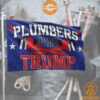 Plumbers For Trump Flag Stand easy bro