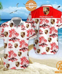 Porsche Hawaiian Shirt