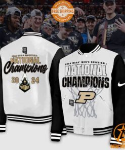 Purdue Boilermakers Basketball National Champions Baseball Jacket