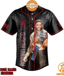 Roman Reigns Roman Empire CUSTOM Baseball Jersey