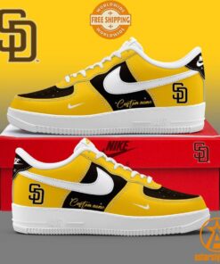 San Diego Padres CUSTOM Nike Air Force Shoes