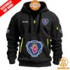 Scania Ab Personalized Half Zip Heavy Hoodie Wow, Cute Pie