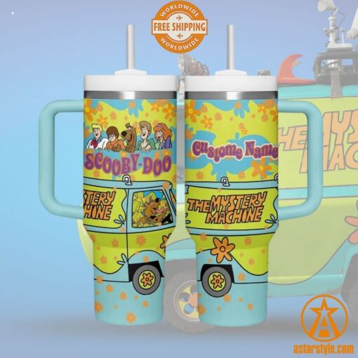 Scooby Doo The Mystery Machine CUSTOM Tumbler