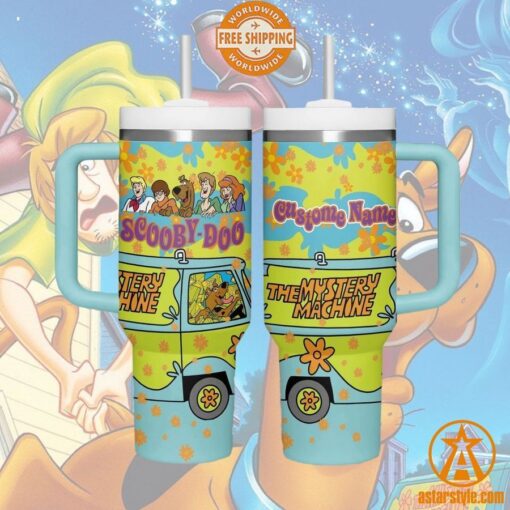 Scooby Doo The Mystery Machine CUSTOM Tumbler