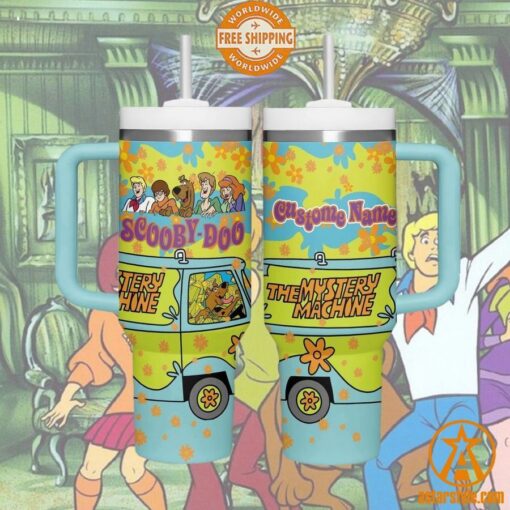 Scooby Doo The Mystery Machine CUSTOM Tumbler