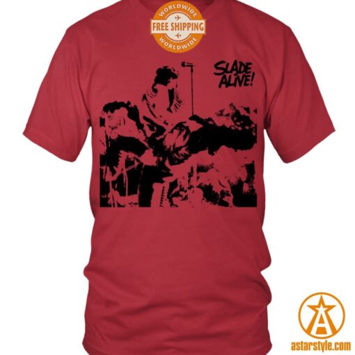 Slade Band Slade Alive Album Shirt