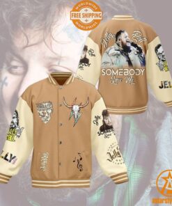 Somebody Save Me Jelly Roll Varsity Jacket