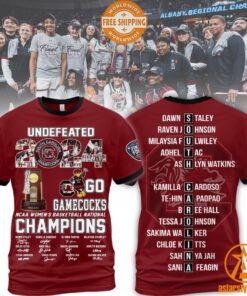 South Carolina Gamecocks Undefeated 2024 Champions Shirt