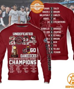 South Carolina Gamecocks Undefeated 2024 Champions Shirt