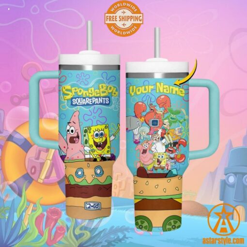 SpongeBob SquarePants CUSTOM Tumbler