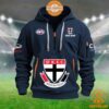 St Kilda Saints AFL Half Zip Heavy Hoodie She has grown up know