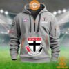 St Kilda Saints AFL Half Zip Heavy Hoodie You look handsome bro