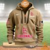 St. Louis Cardinals MLB Half Zip Heavy Hoodie Good one dear