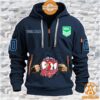 Sydney Roosters CUSTOM Half Zip Heavy Hoodie Ah! It is marvellous