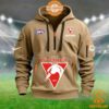 Sydney Swans AFL Half Zip Heavy Hoodie Your beauty is irresistible.