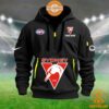 Sydney Swans AFL Half Zip Heavy Hoodie Cool look bro