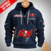 Tampa Bay Buccaneers Personalized Half Zip Heavy Hoodie .jpg