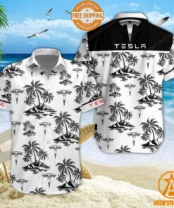 Tesla Hawaiian Shirt