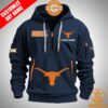 Texas Longhorns Personalized Half Zip Heavy Hoodie This Is Awesome And Unique