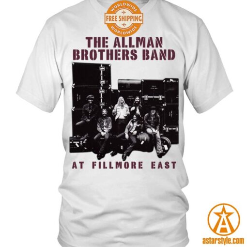 The Allman Brothers Band At Fillmore East Album Shirt