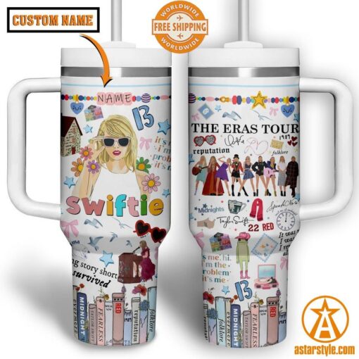 The Eras Tour Taylor Swift CUSTOM Tumbler