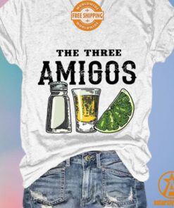 The Three Amigos V Neck T Shirt