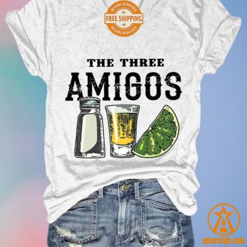 The Three Amigos V Neck T Shirt