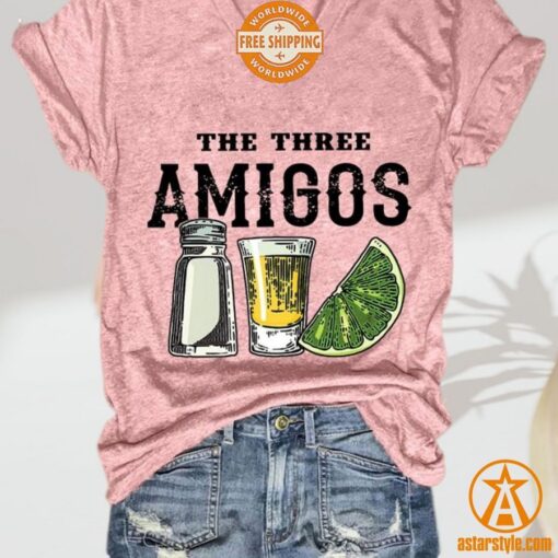 The Three Amigos V Neck T Shirt