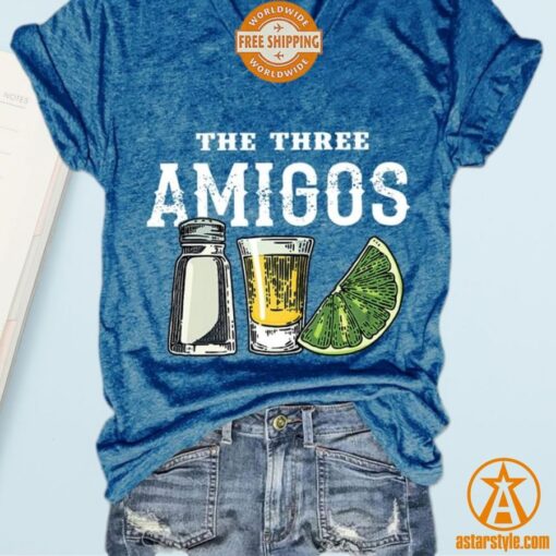 The Three Amigos V Neck T Shirt