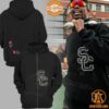 Travis Scott USC Trojans Football Hoodie Natural and awesome